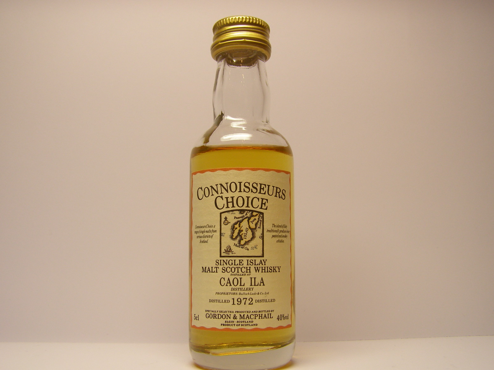 SIMSW 1972 "Connoisseurs Choice" 5cl 40%vol